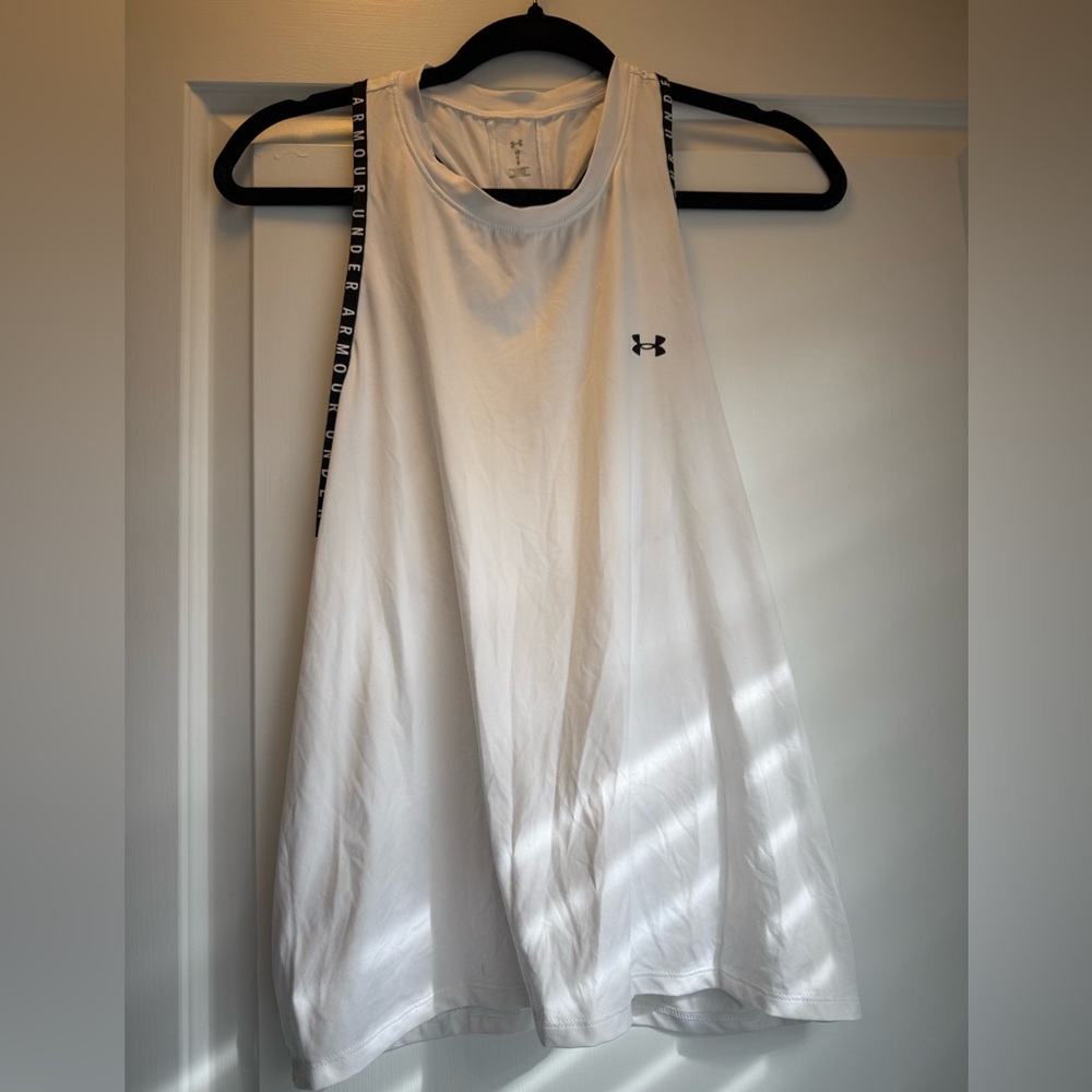 Under Armour Classic White Athletic Tank